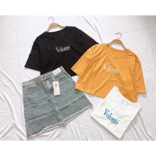 ÁO CROP THÊU TAY LỞ FROM RỘNG FREE SIZE