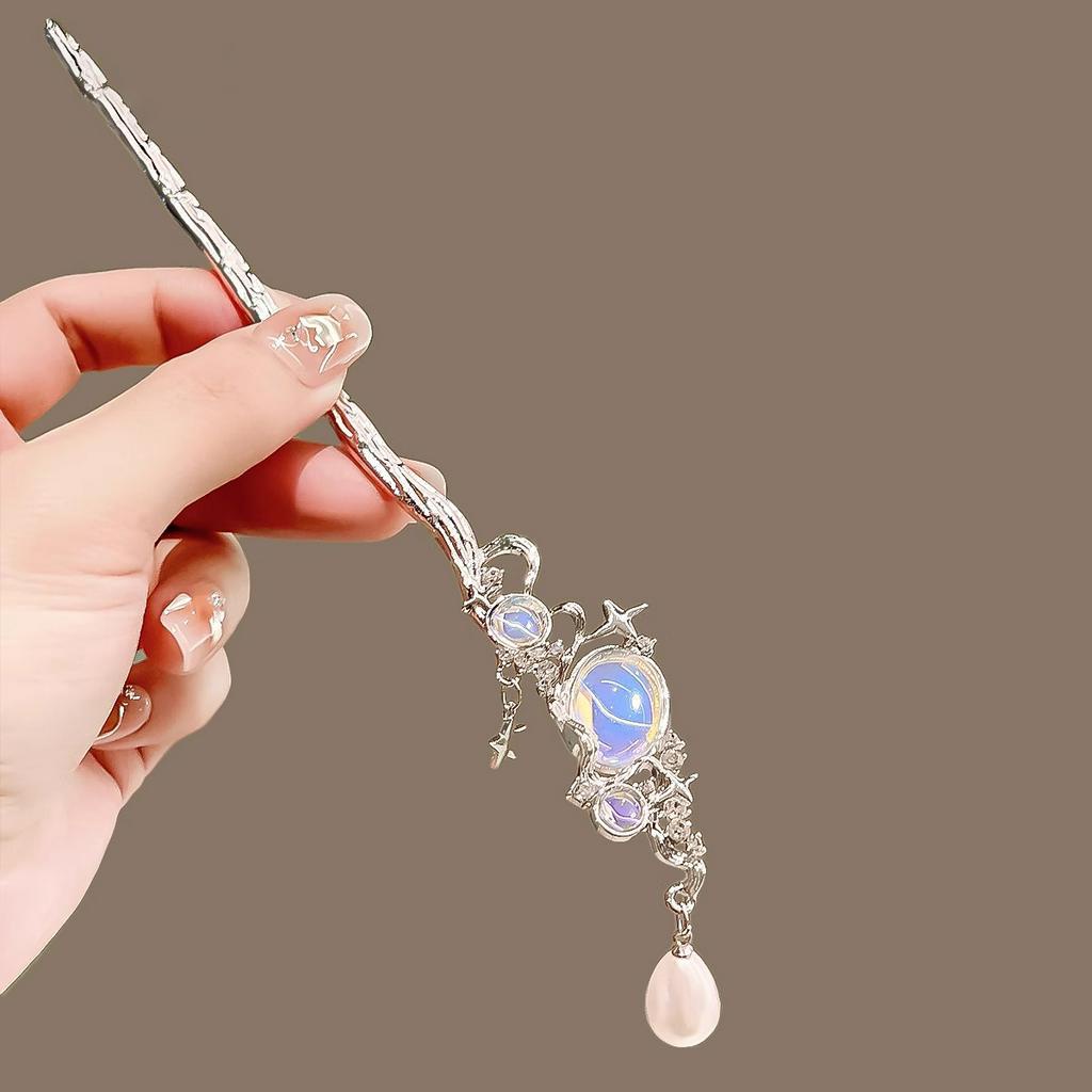Trâm Cài Tóc Trang Trí Ngọc Trai Cổ Điển Cho Nữ