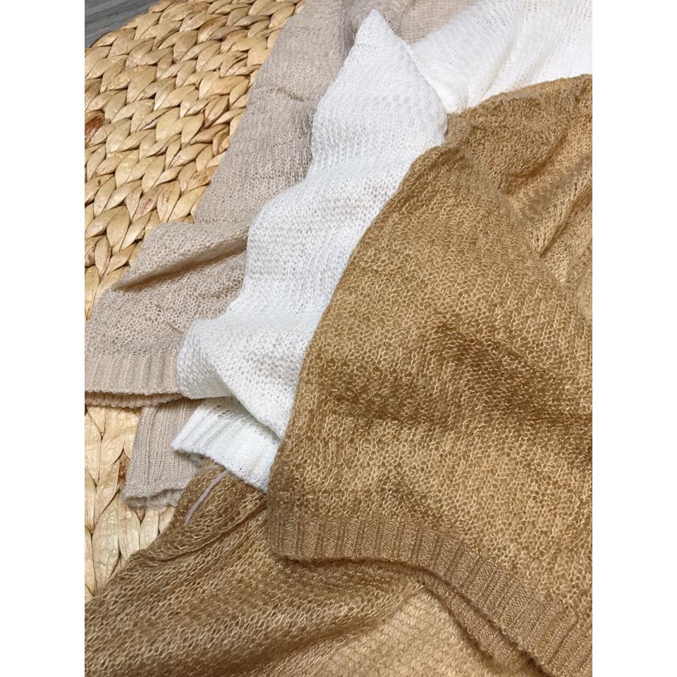Áo Len Nữ Cardigan Mỏng Quảng Châu Chất Đẹp