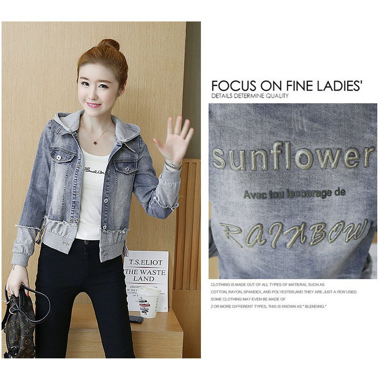 Áo khoác jean nữ TB0850