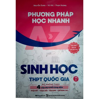 Phương Pháp Học Nhanh A-Z Sinh Học THPT Quốc Gia (Tập 1-2)