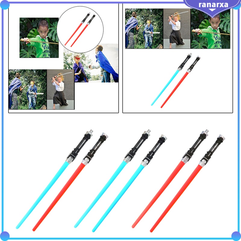 Bộ 2 thanh kiếm ánh sáng đèn LED có âm thanh tiện lợi dành cho hóa trang | BigBuy360 - bigbuy360.vn