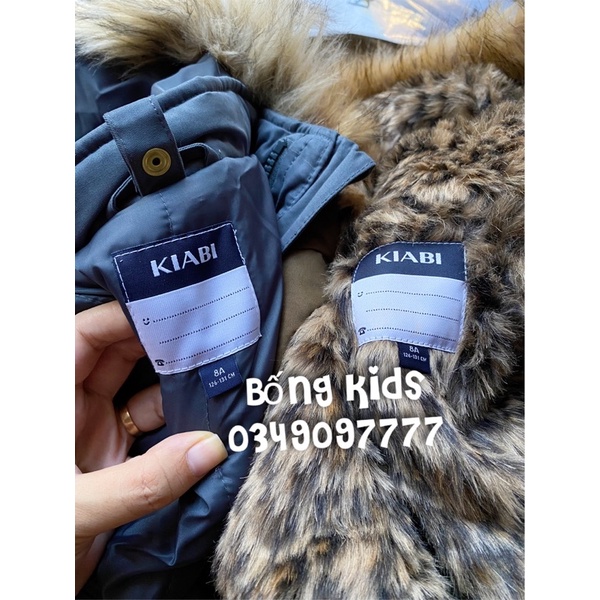 Áo Parka Bé Gái Kaki Mềm Kiabi