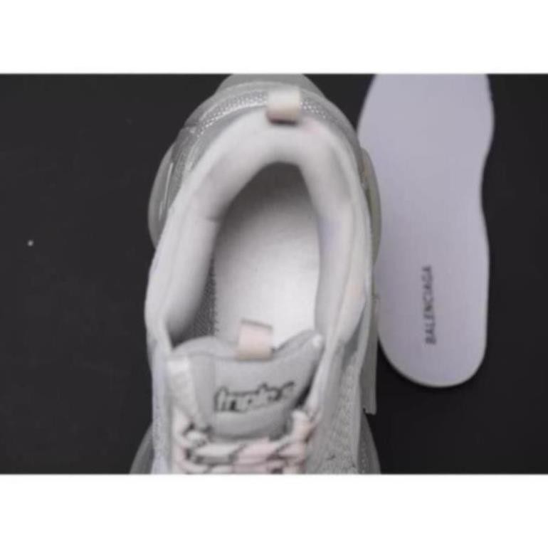 (ẢNH CHỤP TẠI SHOP ) giày thể thao đế khí màu xám bạc