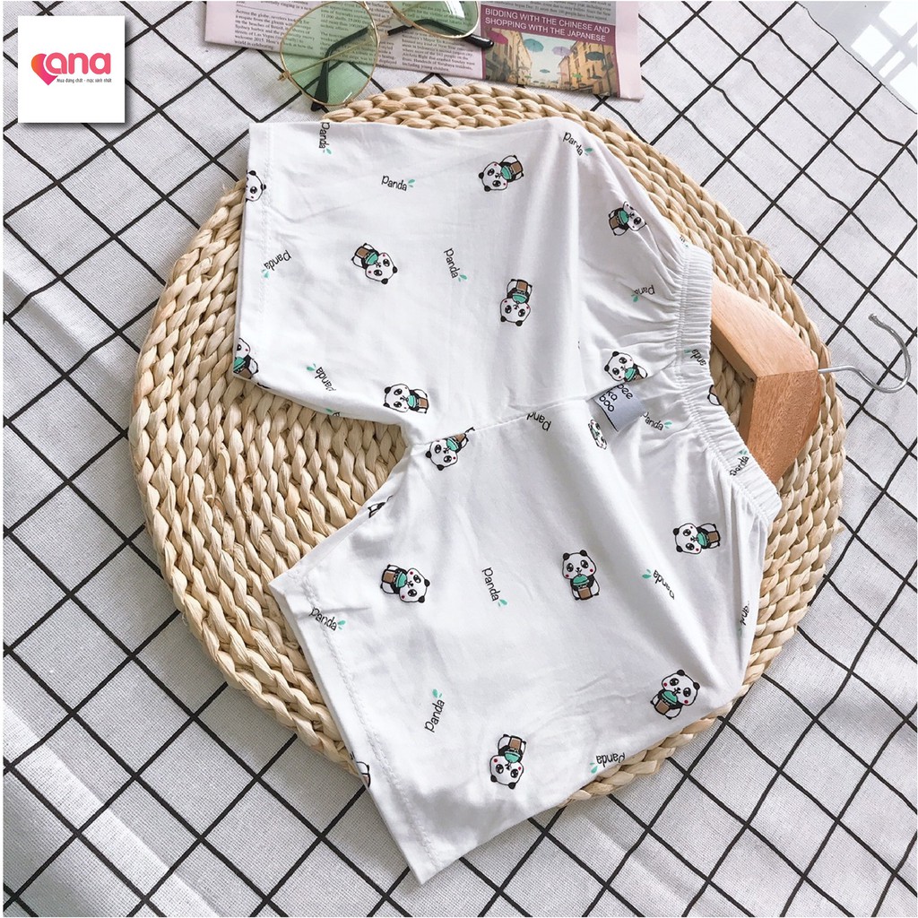 Đồ bộ cho bé cộc tay ngắn tay hình gấu MINKY MOM [Siêu cưng] Bộ ngắn cộc tay thun lạnh quần áo trẻ em