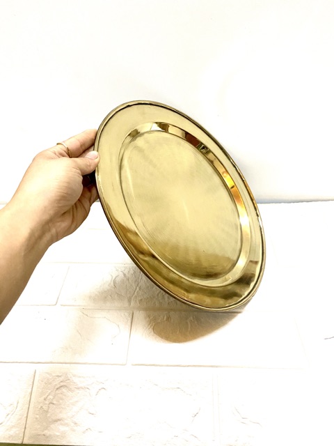 MÂM ĐỒNG TRƠN 30 cm CHẤT LIỆU BẰNG ĐỒNG 100% | BigBuy360 - bigbuy360.vn