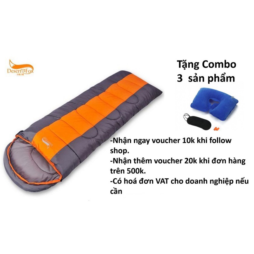 Túi ngủ văn phòng, túi ngủ mùa đông cho người lớn, hàng chuẩn 100% cotton