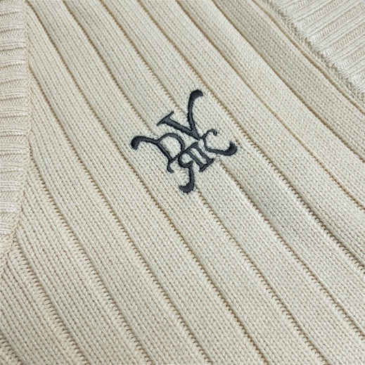 DVRK - Áo ghile PRIVÉ thêu logo-DVRK-22SS