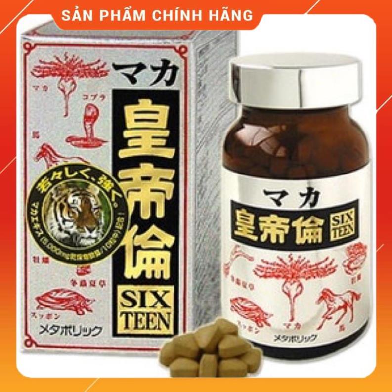 Freeship- Chuẩn Auth 100% Hộp 200v viên uống hỗ trợ tăng cường sinh lý nam Maka Sixteen Nhật Bản | BigBuy360 - bigbuy360.vn