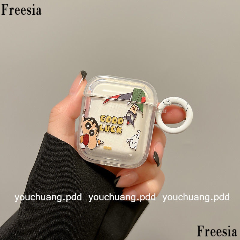 Vỏ Bảo Vệ Hộp Sạc Tai Nghe Bluetooth airpods Pro / 2 / 2 Chống Sốc Hình Cậu Bé Bút Chì / Cậu Bé Bút Chì K0L0