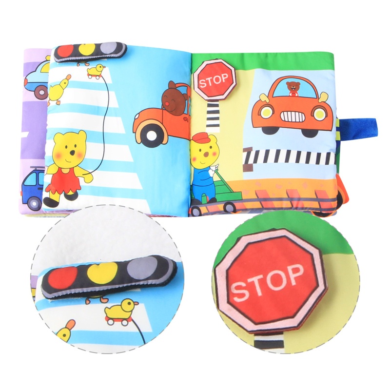 Sách Vải Hỗ Trợ Dạy Học Theo Phương Pháp Montessori Cho Bé