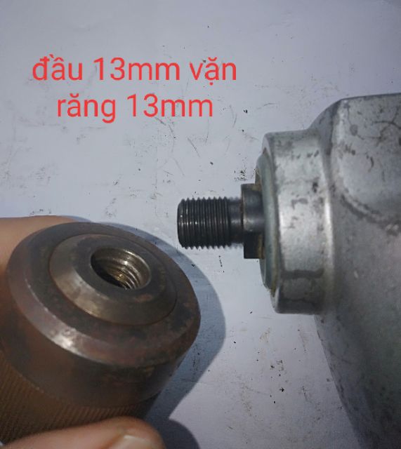 Đầu khoan răng 13mm không có khóa nội địa NHẬT