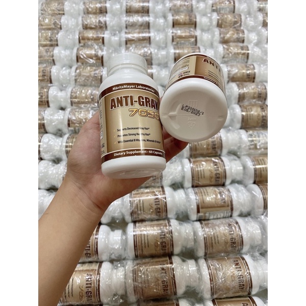 Viên Uống ANTI-GRAY 7050/ 9000 hỗ trợ bạc tóc 60 viên