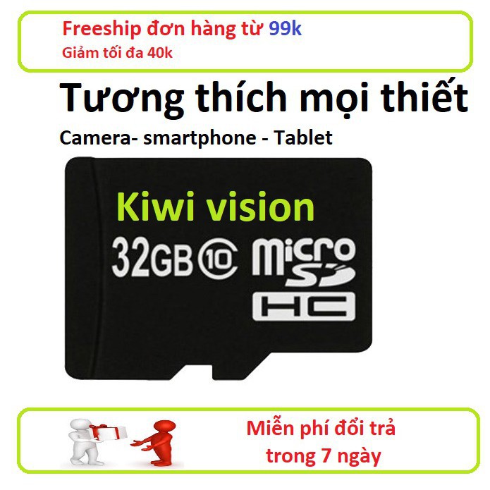 Thẻ Nhớ Kiwivision 32G Class 10 | BigBuy360 - bigbuy360.vn