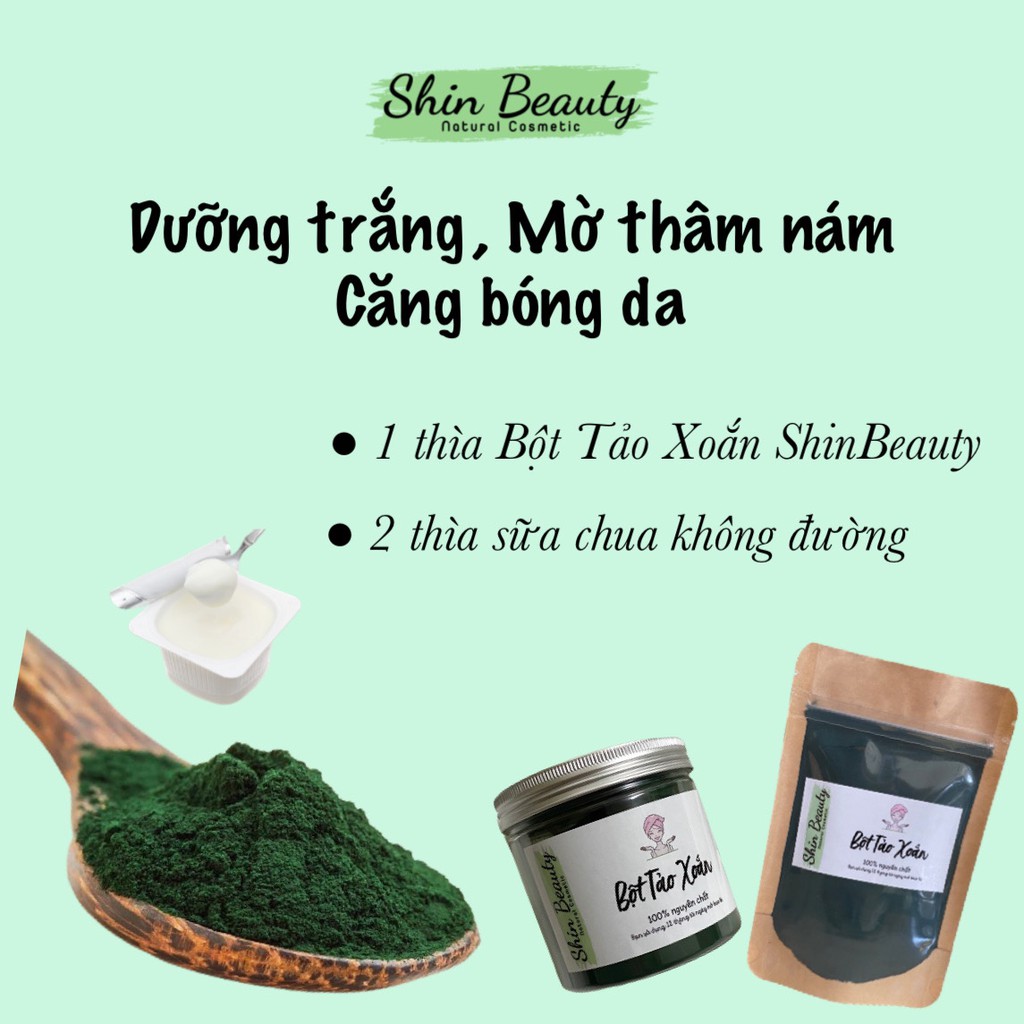 Bột Tảo Xoắn Nguyên chất Handmade | Thế Giới Skin Care