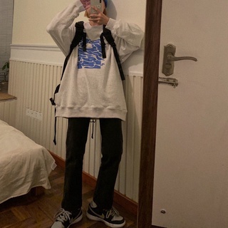 Quần jeans ống suông
