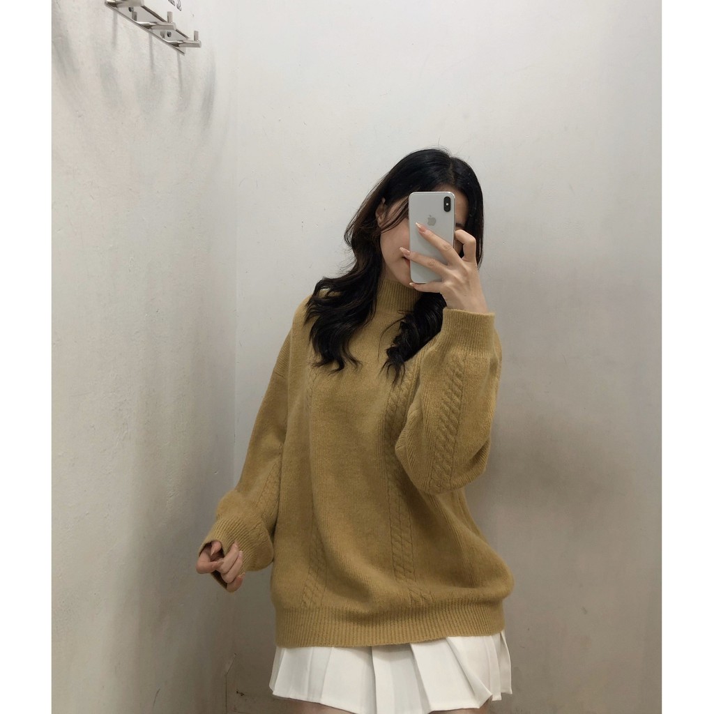 Áo len trơn vặn thừng A1596 SUSTORE | BigBuy360 - bigbuy360.vn