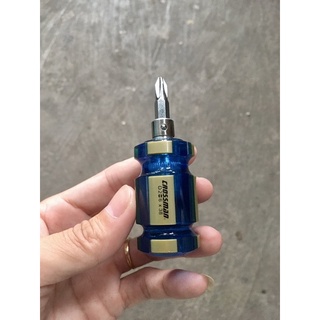 Tua vít lùn 2 đầu crossman 6x38mm