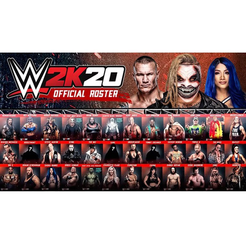 Đĩa Gane PS4: WWE 2K20 Standard Edition - hệ EU
