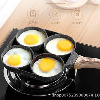 CHẢO 4 Ô TRÒN ỐP TRỨNG, LÀM BÁNH TIỆN DỤNG