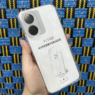 [ Ảnh thật ] Ốp lưng Vivo Y02S dẻo siêu trong suốt cạnh vuông bảo vệ camera