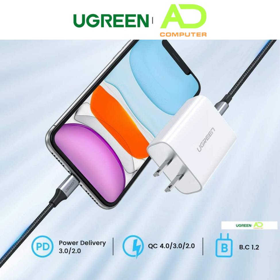 Cốc sạc nhanh PD 20W UGREEN CD137