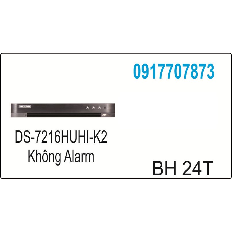 Đầu ghi hình HD TVI 5MP HD-TVI DS-7216HUHI-K2