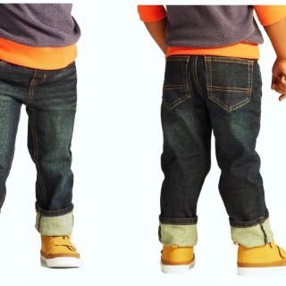 Quần jeans bé trai Cat & Jack lưng thun