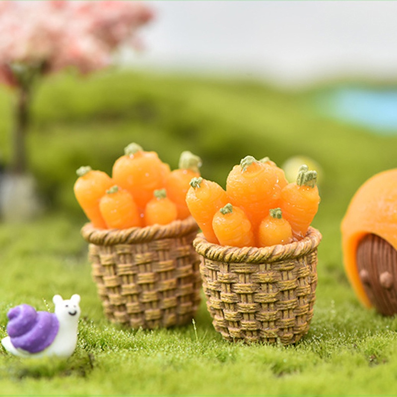 Mô Hình Thỏ Nhựa Cỡ Nhỏ Trang Trí Phong Cảnh