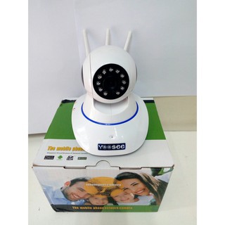 Camera trong nhà Yoosee Wifi IP phiên bản 2.0 xoay 360 độ 3 râu hd full màn hình - vienthonghn