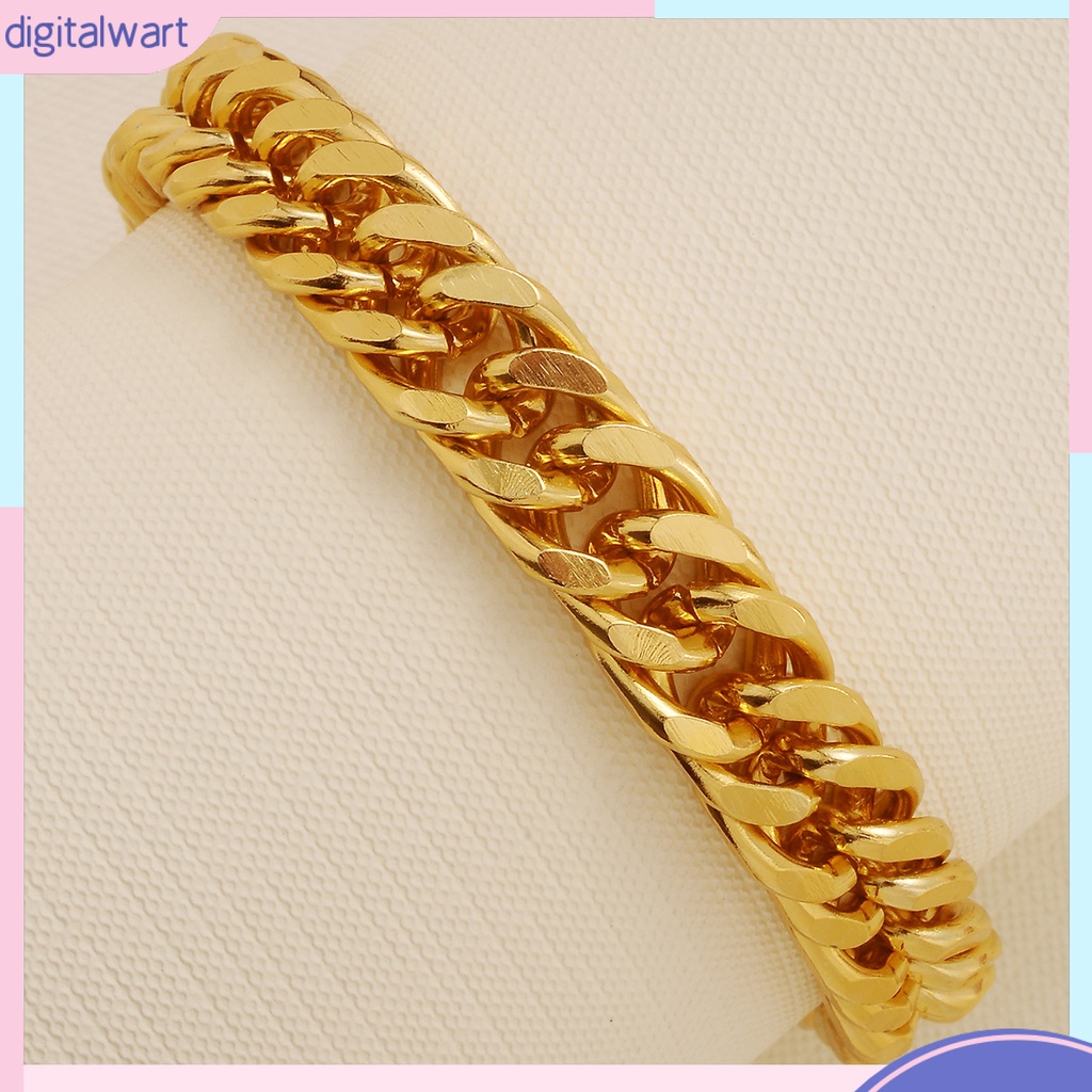 Vòng Tay Mạ Vàng Kiểu Dáng Đơn Giản Thời Trang Cho Nữ