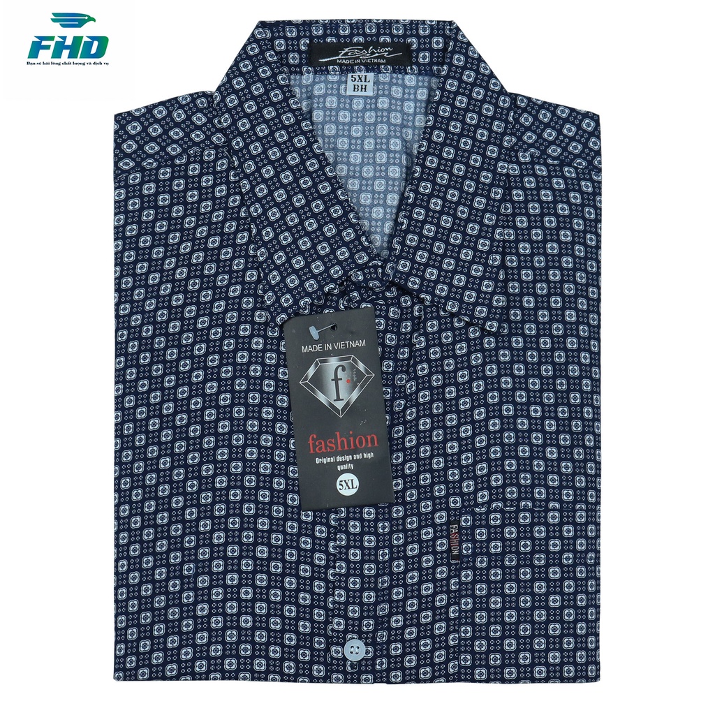 Áo sơ mi ngắn tay vải lanh ông già hàng tốt giá càng tốt hơn FHDA011