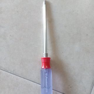 Tu vít hai đầu - cán nhựa trong