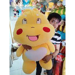 Gấu bông ong vàng 70cm, Gối ôm khủng long lai ong siêu dễ thương cho bé