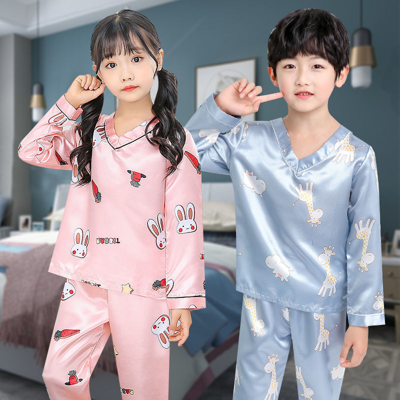 Bộ Đồ Pajamas Dài Tay Đáng Yêu Cho Bé