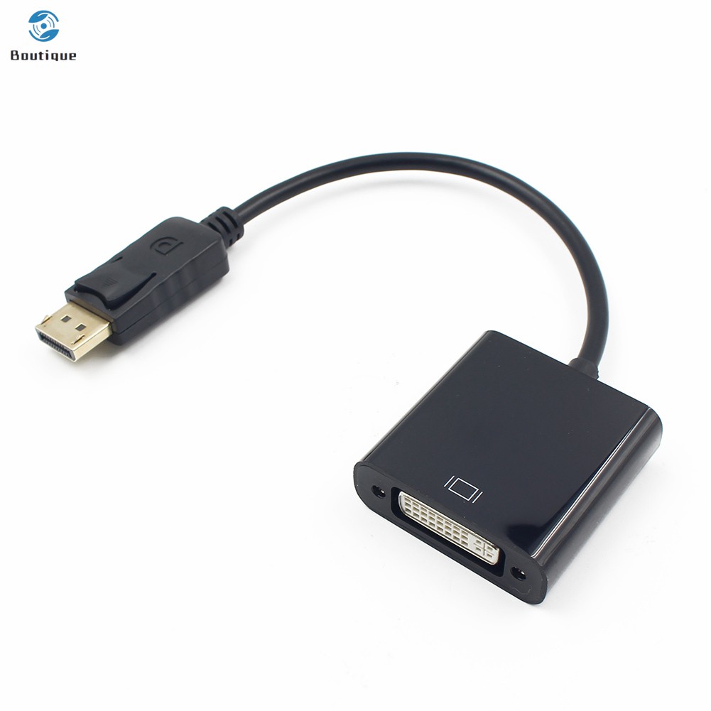 Cáp kết nối DP DisplayPort đực sang DVI cho Laptop PC DVD