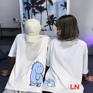 Áo đôi khủng long đủ mẫu hè