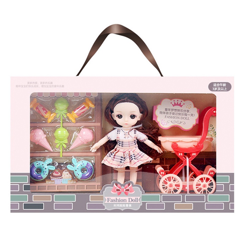 Búp Bê Bằng Nhựa Dễ Thương Cho Bé Gái