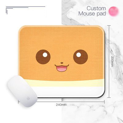 Miếng di chuột in hình nhân vật PIKACHU VÀ BẠN VER KHUÔN MẶT miếng kê chuột miếng lót chuột dễ thương anime