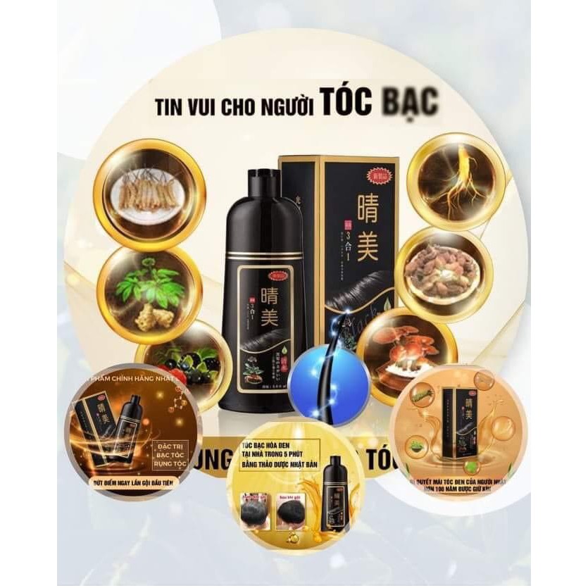 Dầu Gội Thảo Dược Nhuộm Phủ Bạc KOMI Japan | BigBuy360 - bigbuy360.vn