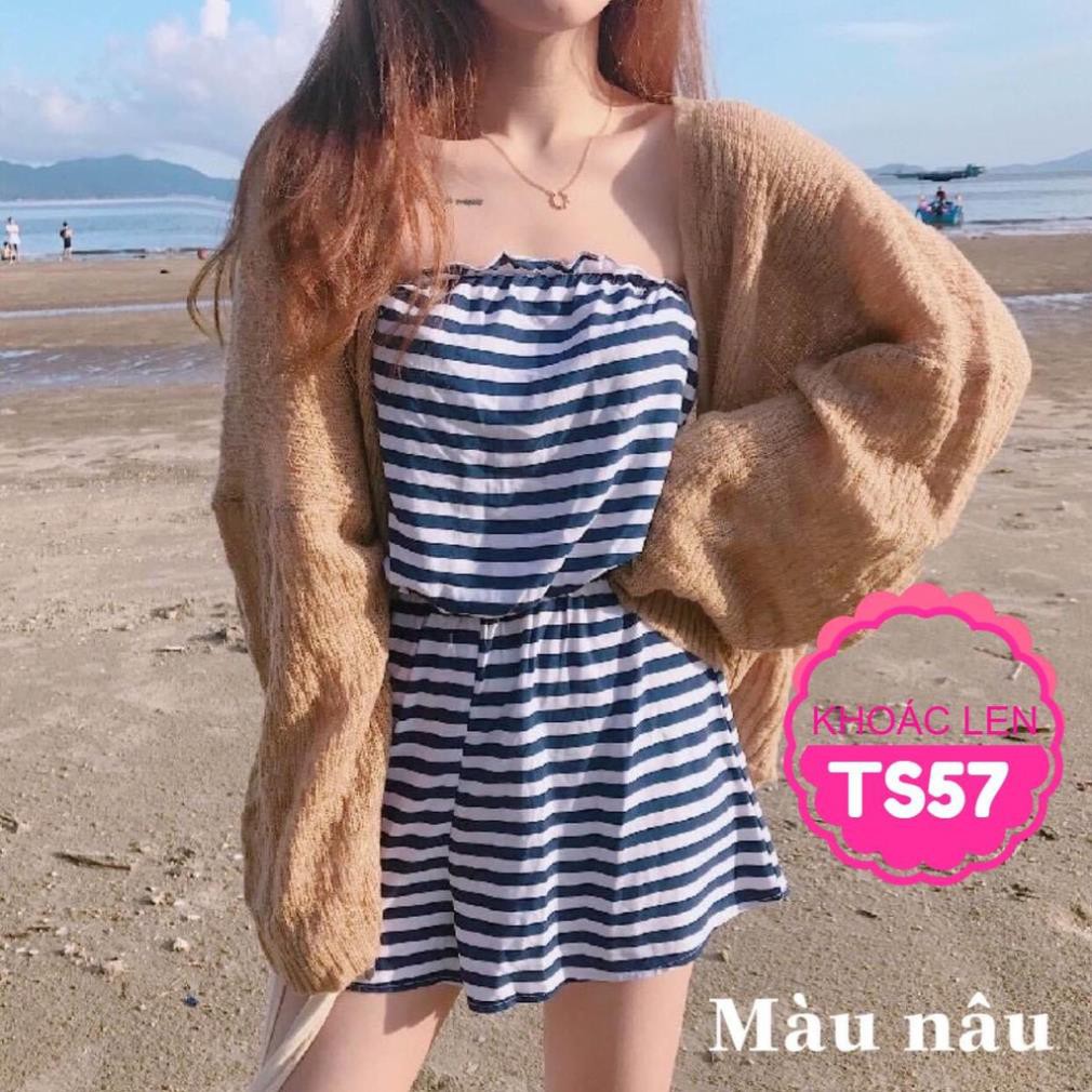 HÀNG ĐẸP ⚡ ÁO KHOÁC LEN MỎNG ⚡ ÁO KHOÁC CARDIGAN ⚡ ÁO KHOÁC LEN DỆT KIM TS57 | BigBuy360 - bigbuy360.vn