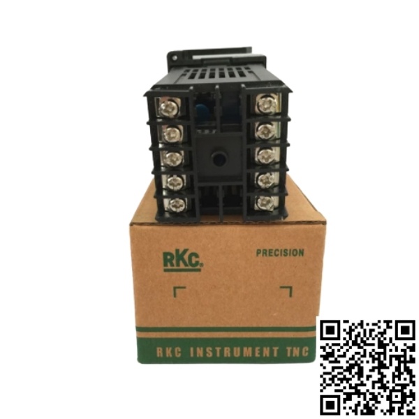 Đồng hồ nhiệt độ RKC-REX-C100 out RELAY hoặc SSR điện áp 220VAC kích thước 48x48 nhiệt độ 400°C, 1300°C