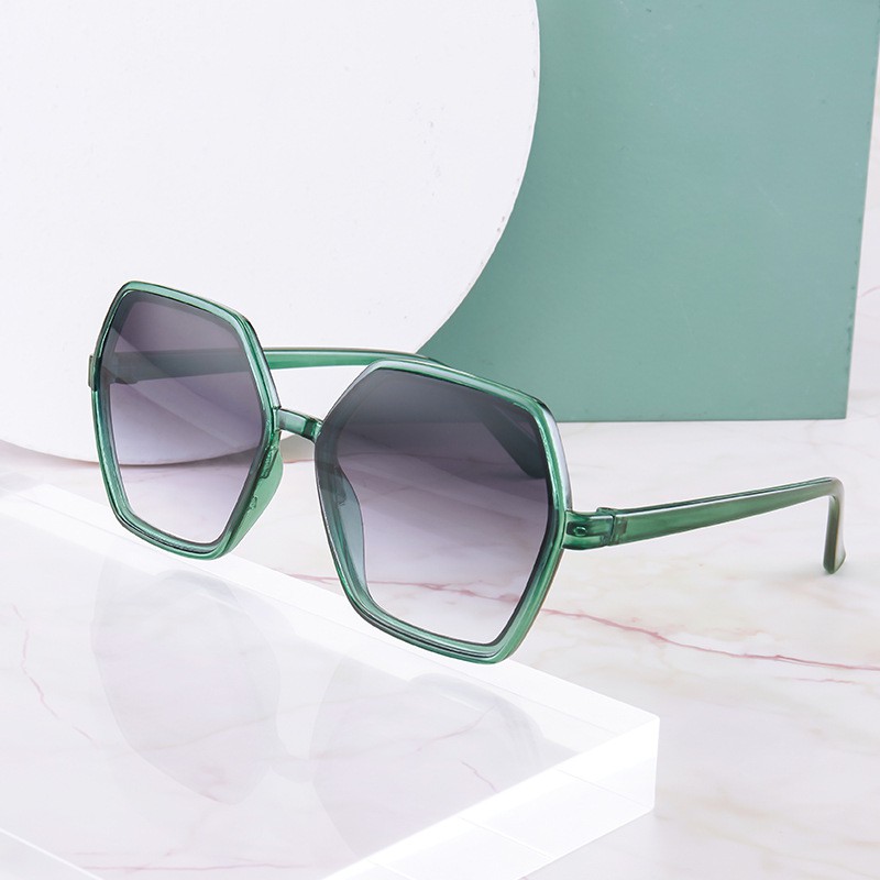 Kính râm thời trang lục giác, Kính mát nữ thời trang thanh lịch, nhẹ nhàng, kính râm chống tia UV - KM07