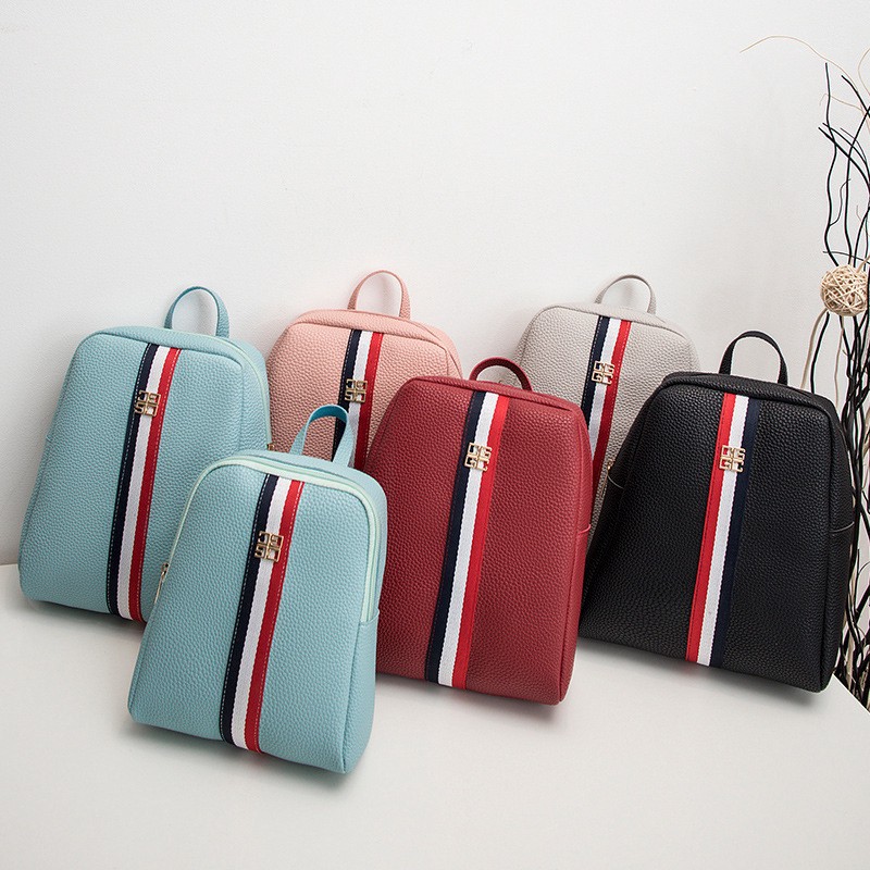 Ba lô da PU đa năng phong cách Hàn Quốc cho nữ