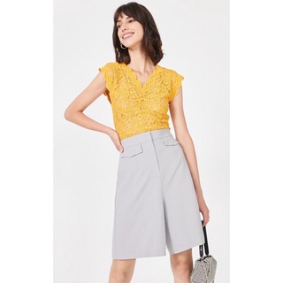Quần short lửng vải lanh VERO MODA