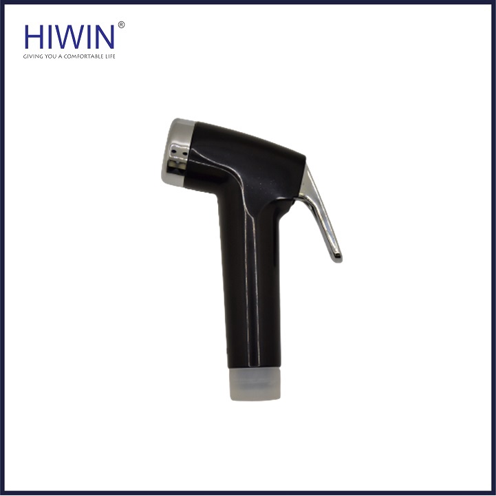 Bộ vòi xịt vệ sinh đa năng chất liệu nhựa ABS màu đen HIWIN PJF-401B