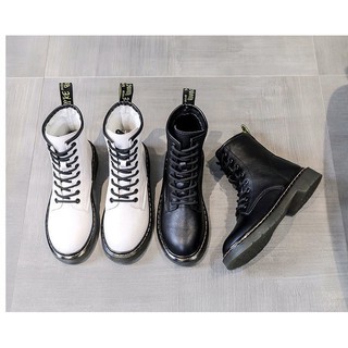 Giày Bốt Nữ Dr Marten Cổ Lửng Mã H80