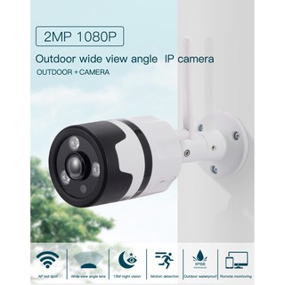 Camera IP Thân Panoramic Âm Thanh 3 Led Yoosee 1080P + Nguồn 12V2A