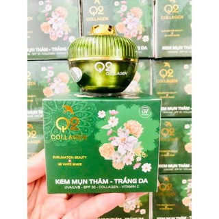 Kem q2 collagen xanh