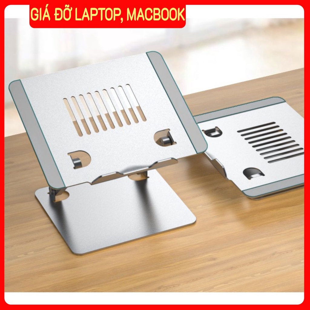 Giá đỡ laptop, Macbook công thái học chỉnh độ cao chống mỏi vai gáy Z4 hỗ trợ tản nhiệt cho laptop, điều chỉnh độ cao.